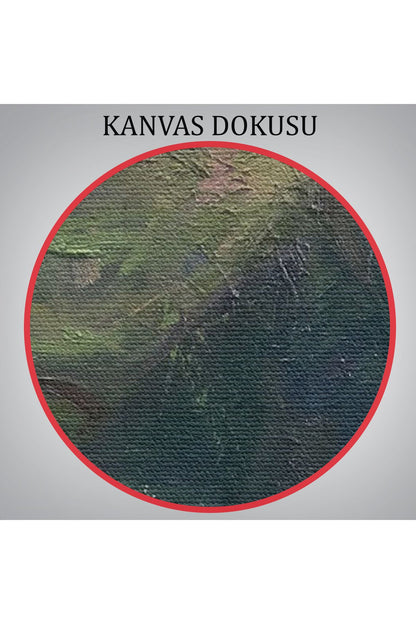 Deniz Altındaki Kadın Dekoratif Duvar Tablosu-6402