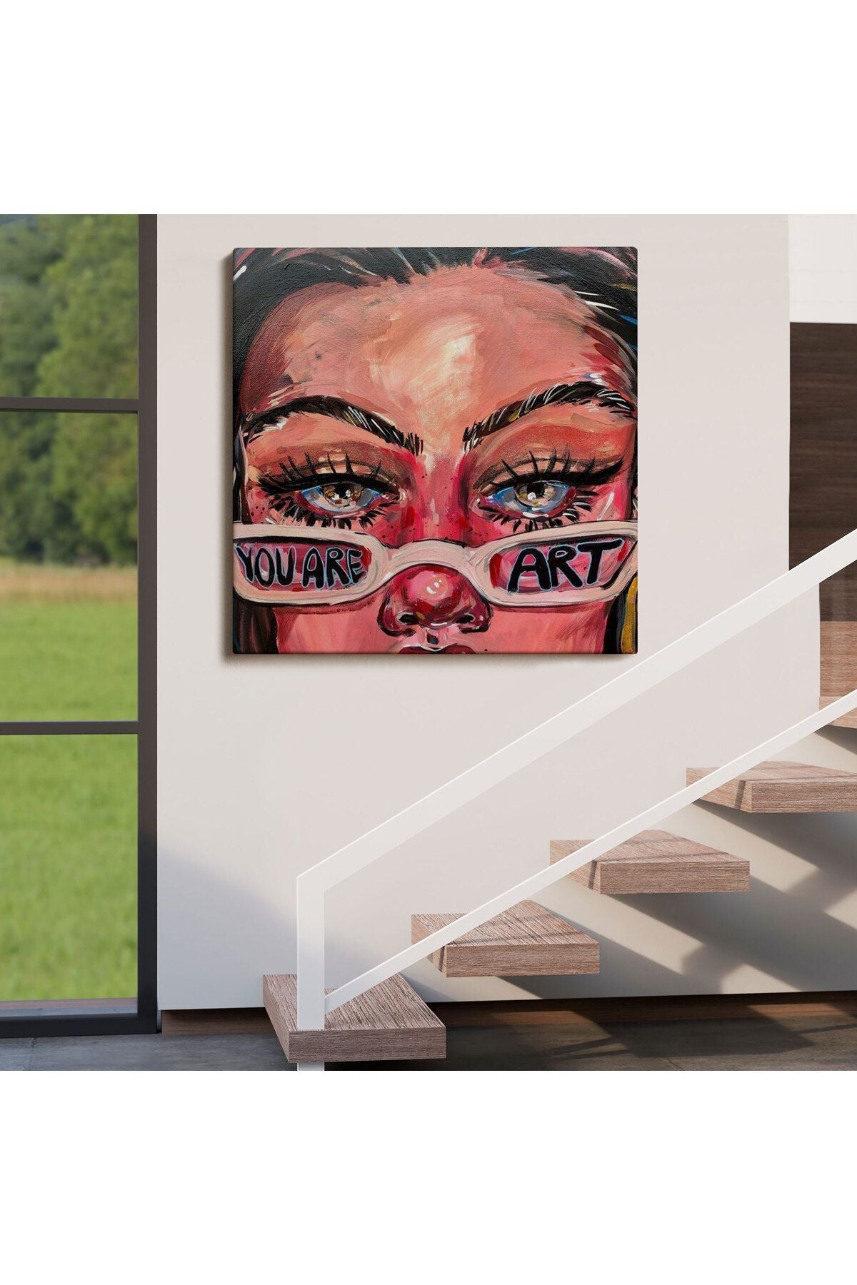 You Are Art Kanvas Tablo, Pop Art-5862