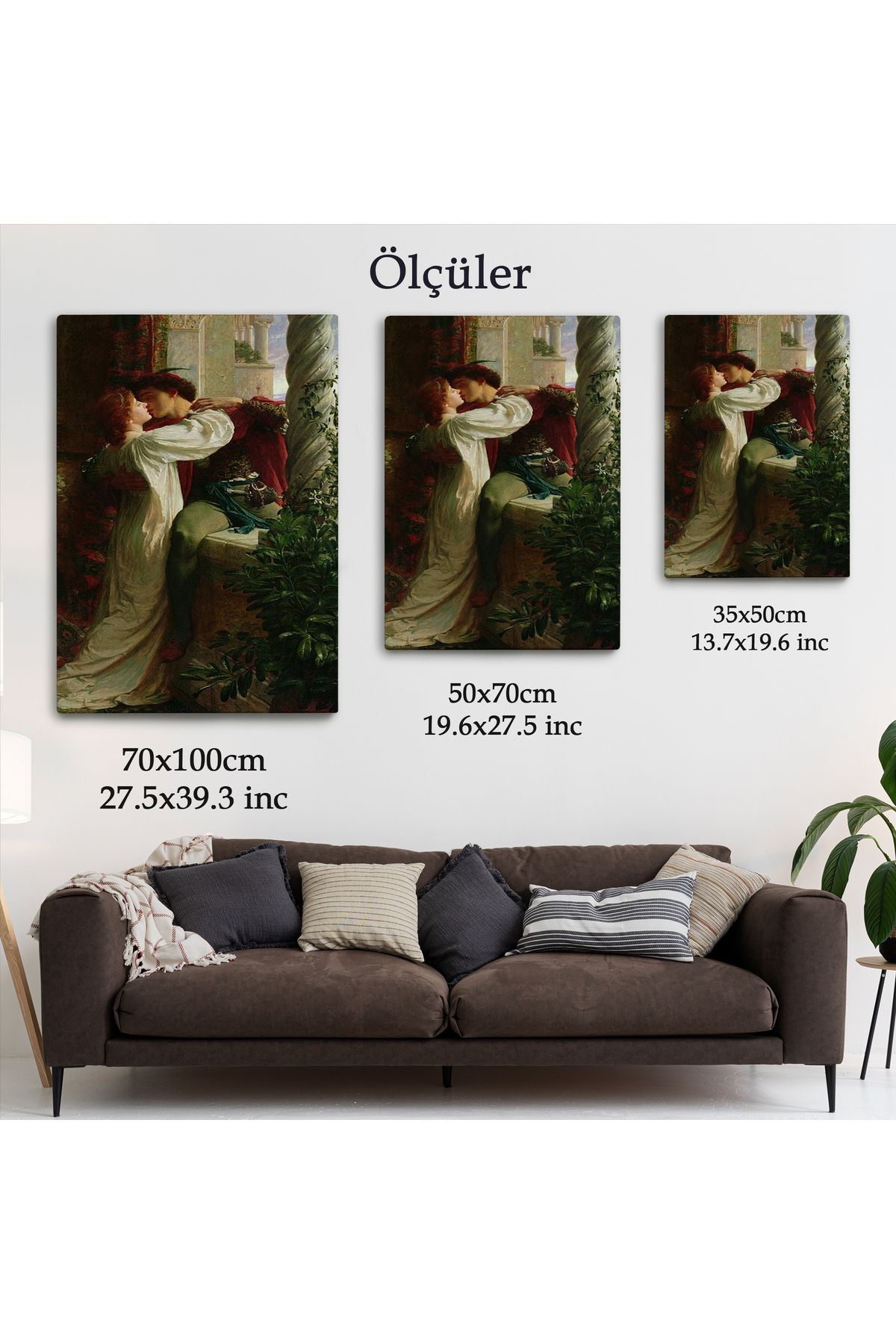 Romeo ve Juliet Dekoratif Duvar Tablosu-6312
