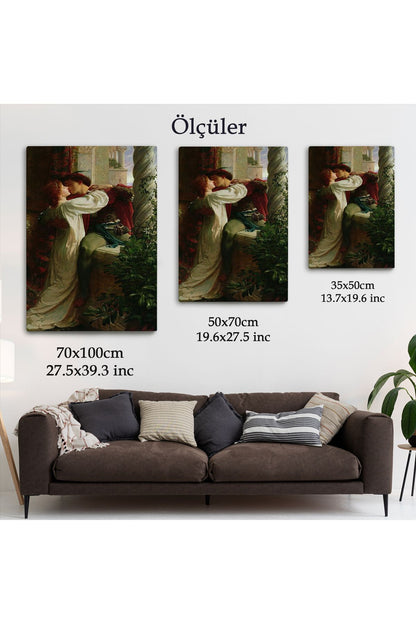 Romeo ve Juliet Dekoratif Duvar Tablosu-6312