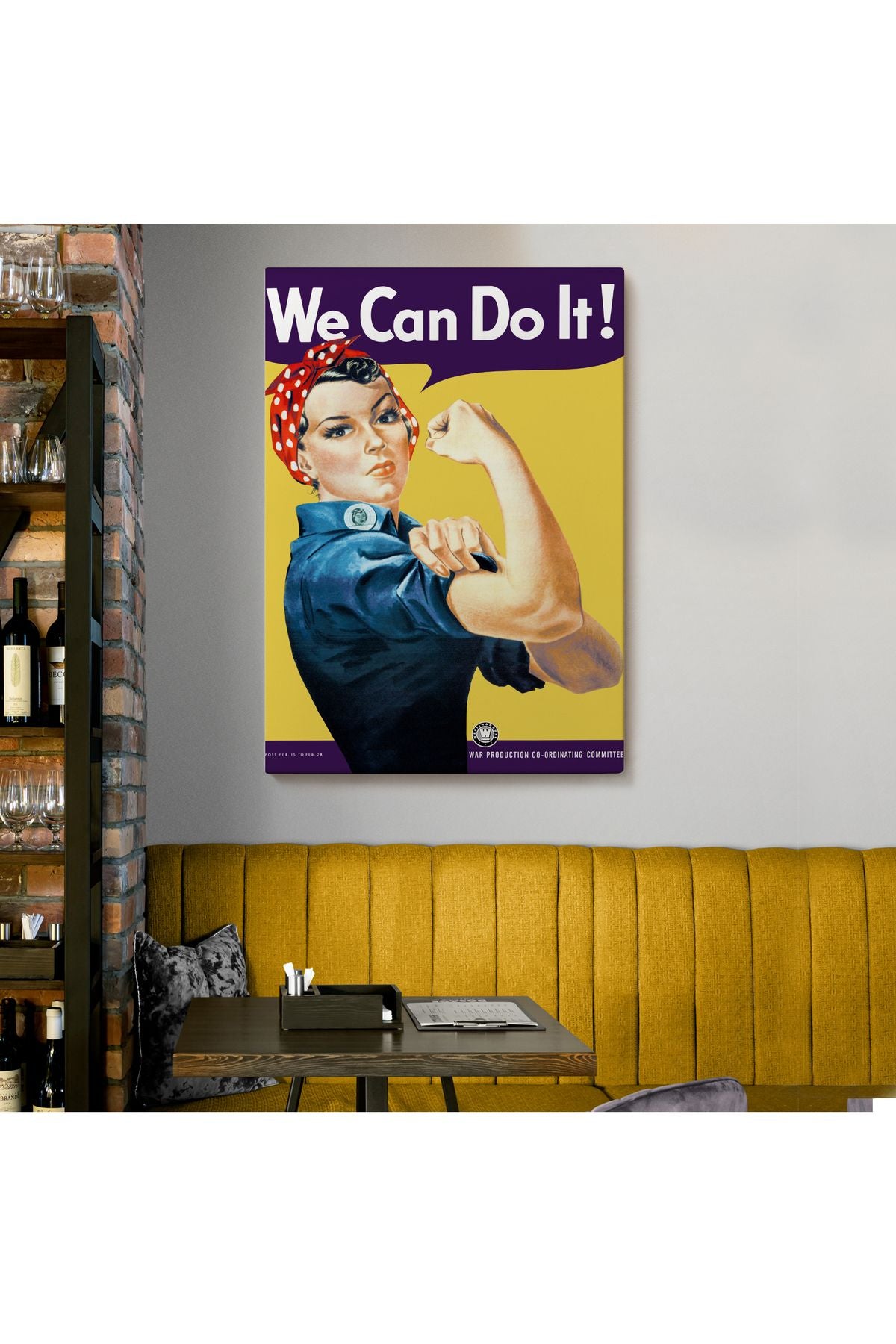 We Can Do İt Tablosu-6430