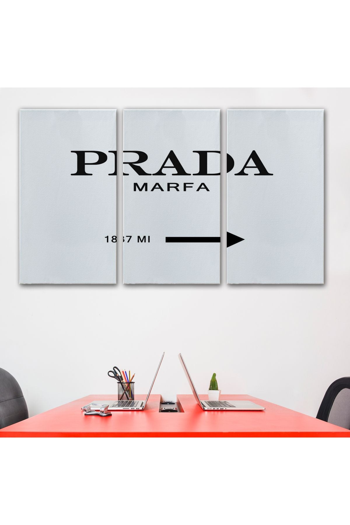 Prada Marfa Kanvas Tablo-5159
