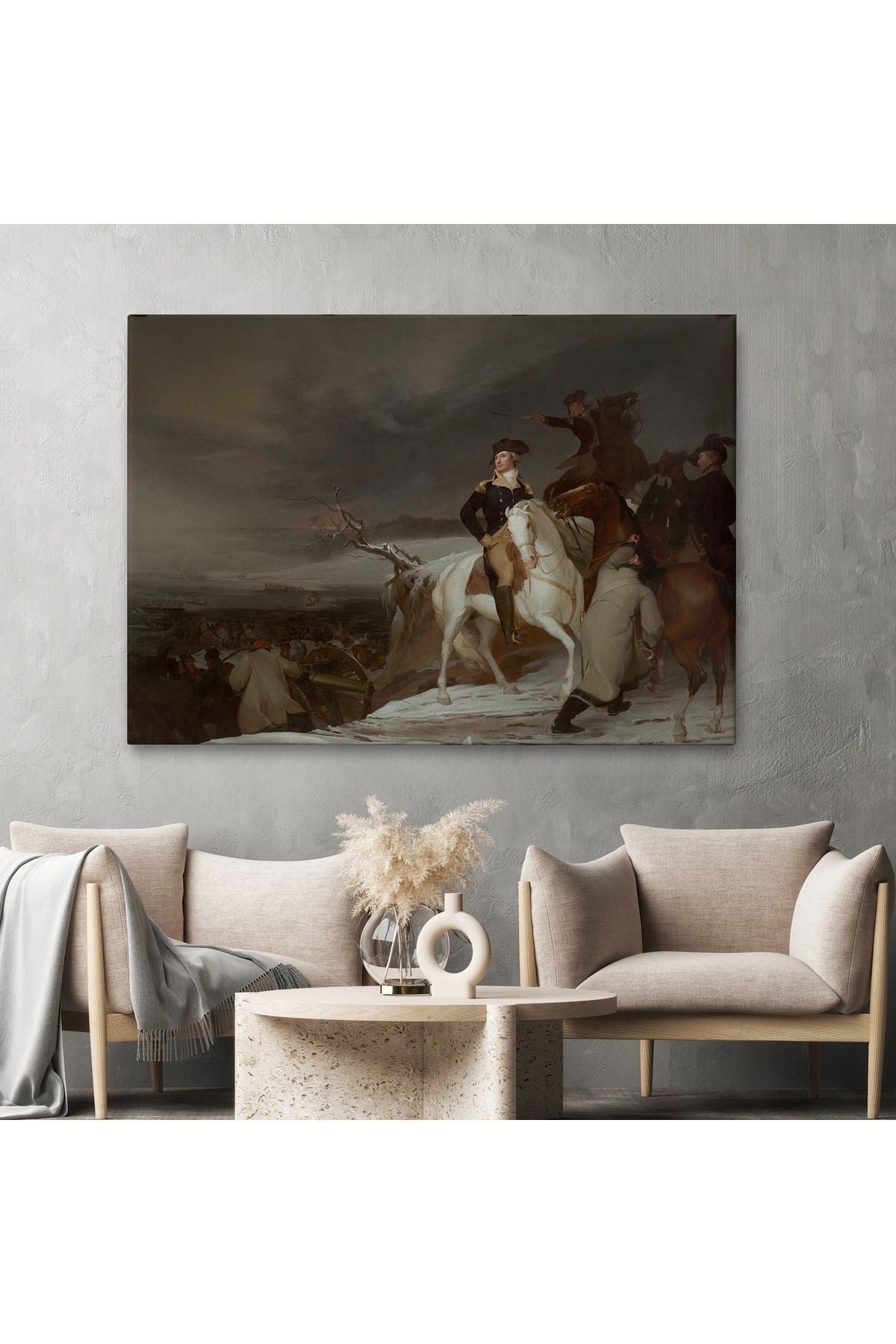 Delaware Geçişi Tablosu - The Passage of the Delaware - Thomas Sully-6541