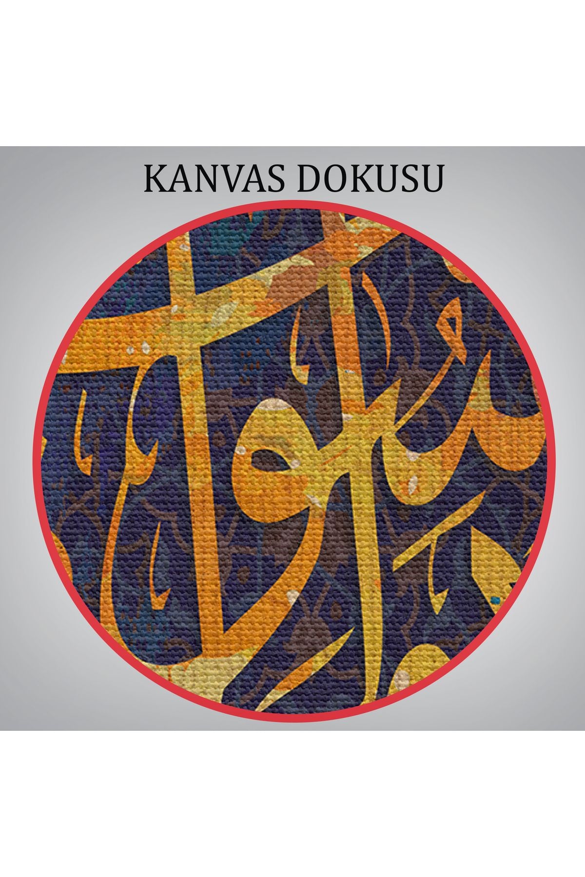 Üstünlük Allah'a, O'nun Resulüne Aittir (Munafikun Suresi 8. Ayet)Kanvas Tablo-3350