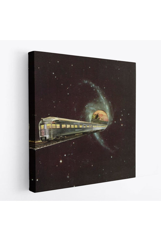 Uzayda Giden Tren Kanvas Tablo, Glaksi Treni-5858