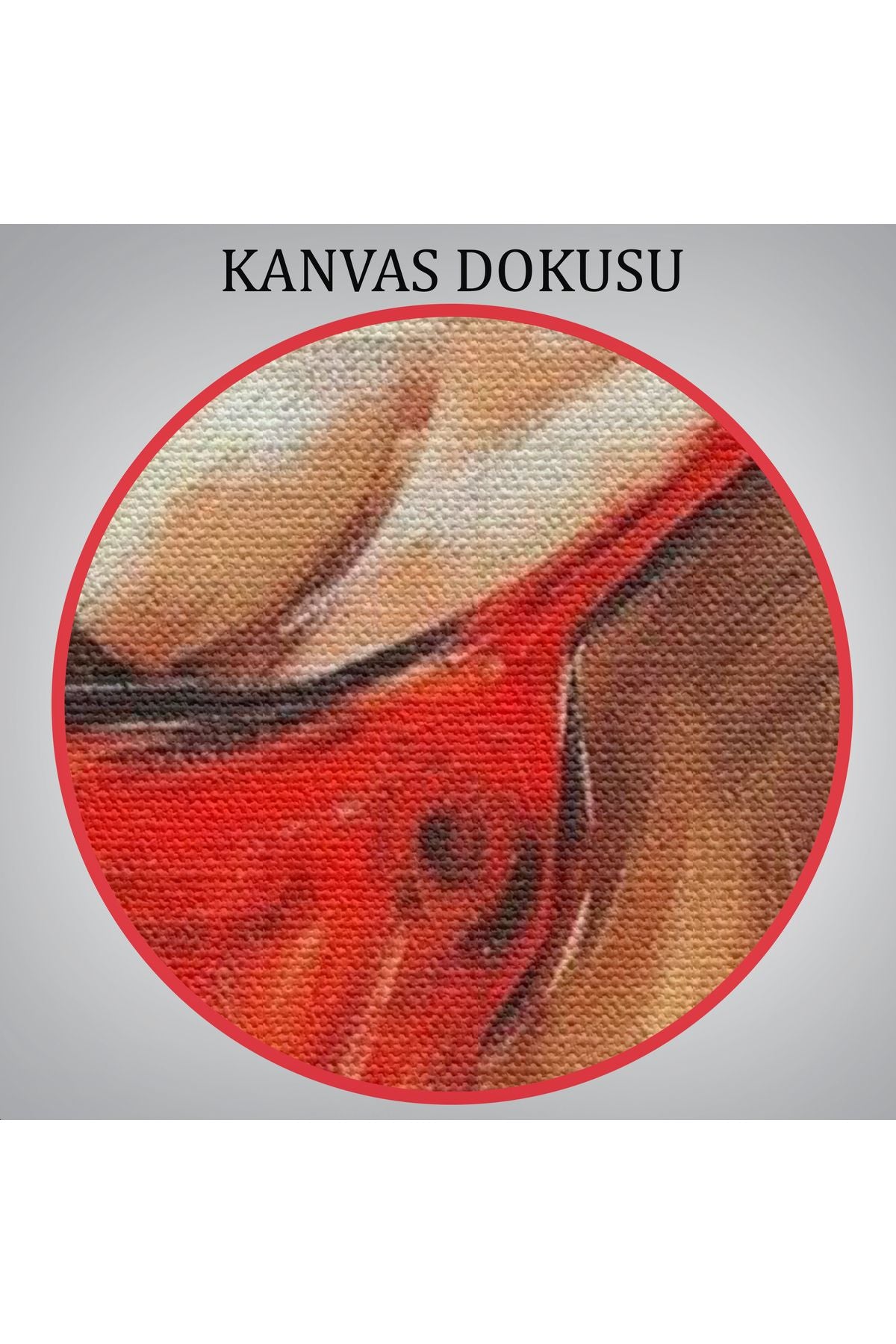 Kırmızı Kıyafetli Sexi Kadın Dekoratif Duvar Tablosu-6106