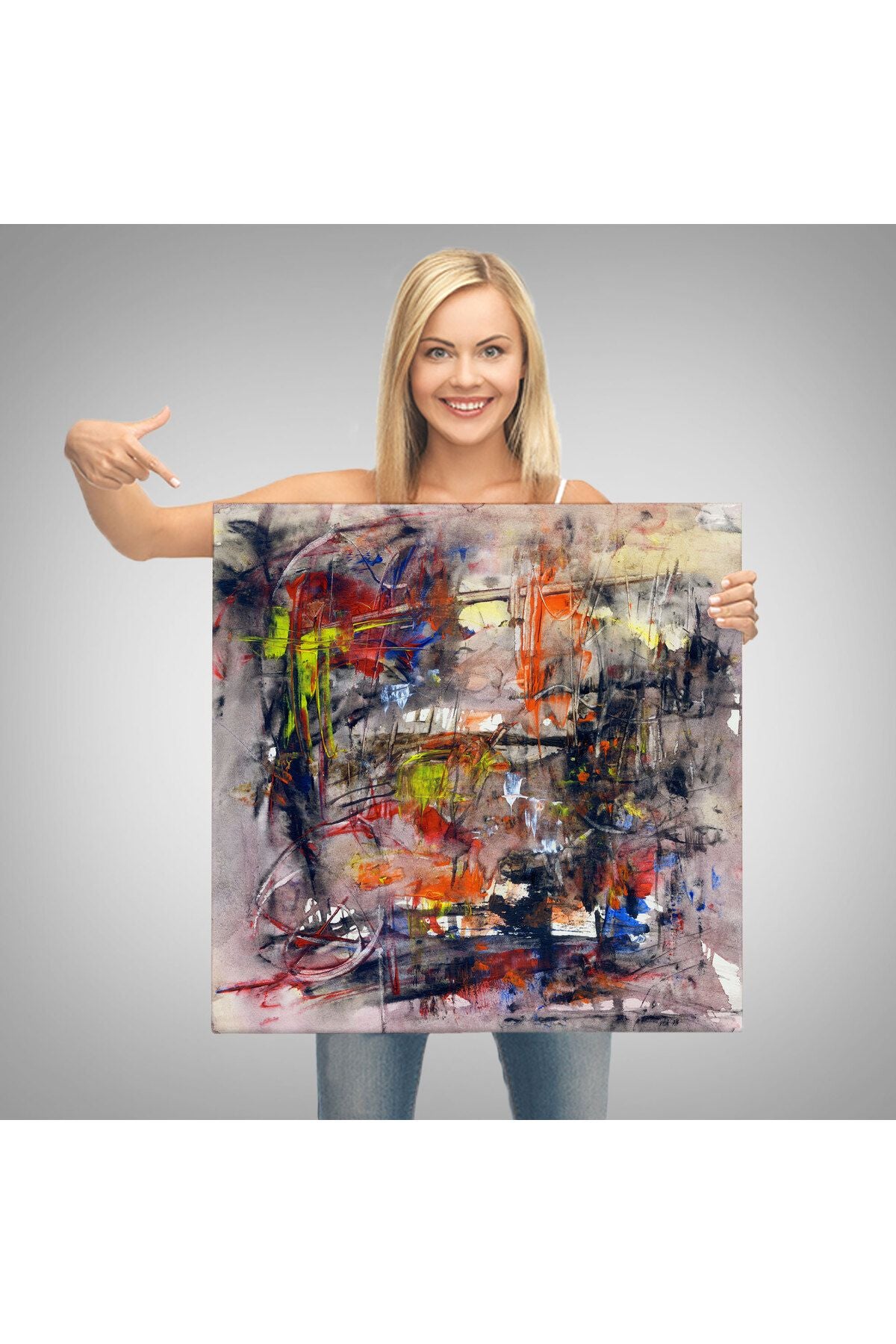 Soyut Kanvas Tablo-5903