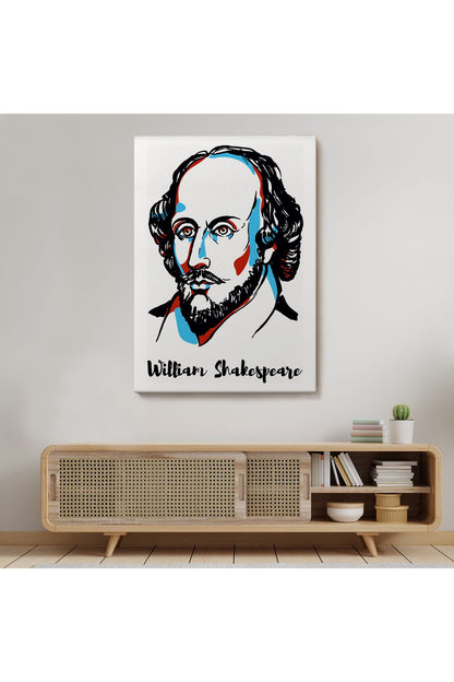William Shakespeare Dekoratif Kanvas Tablo-5968