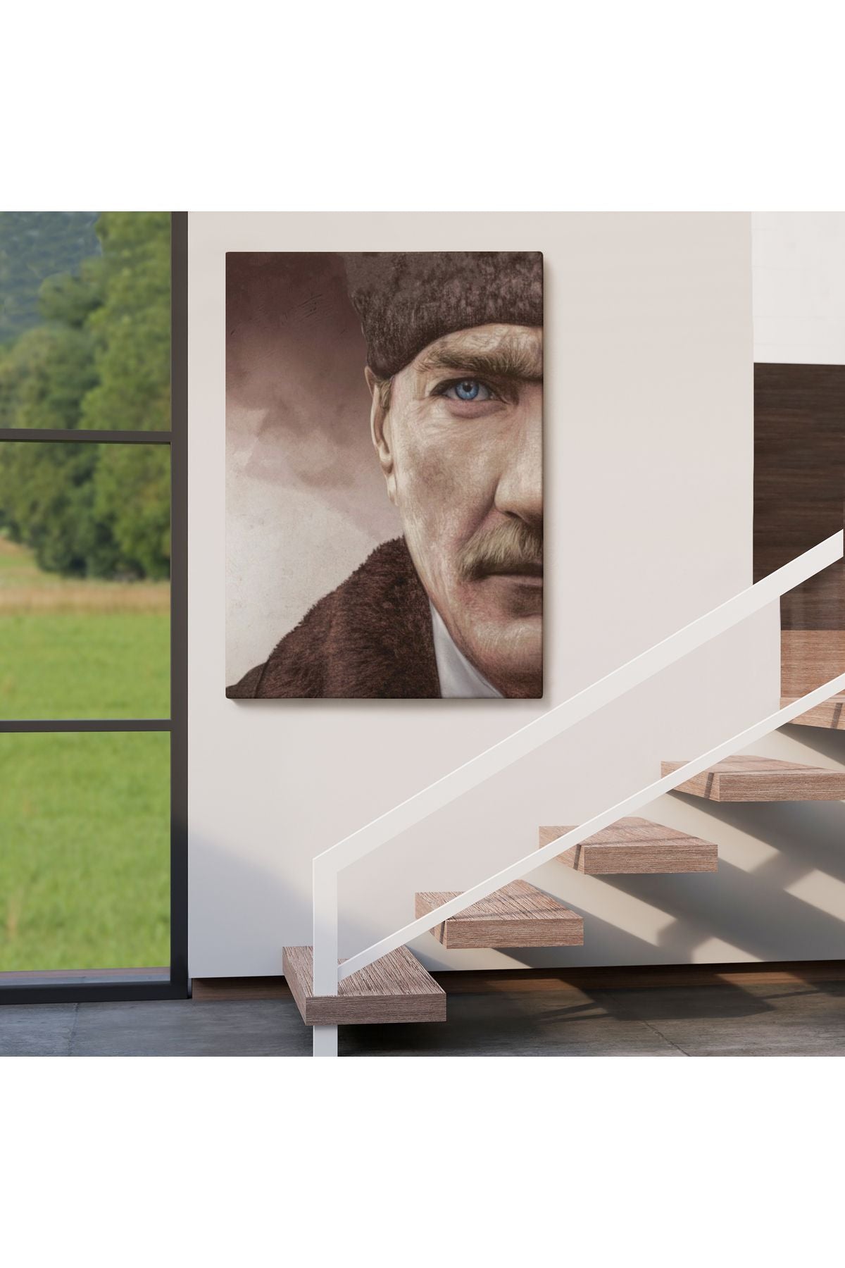 Mustafa Kemal Atatürk Dekoratif Duvar Tablosu -6166