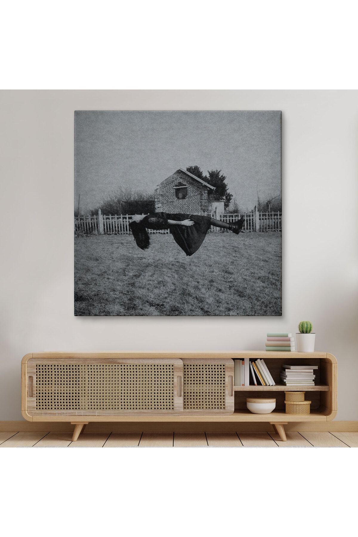 Dekoratif Kanvas Tablo-Cadı Kadın Şabat Ayini Duvar Tablosu 5874