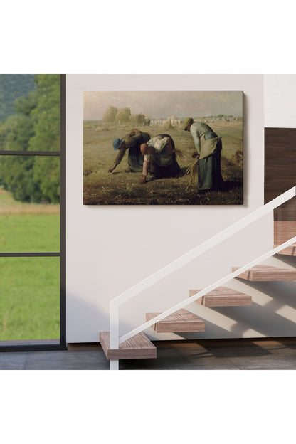 YB Millet Darı Toplayıcı Kadınlar Tablosu - Jean-François - French-6652