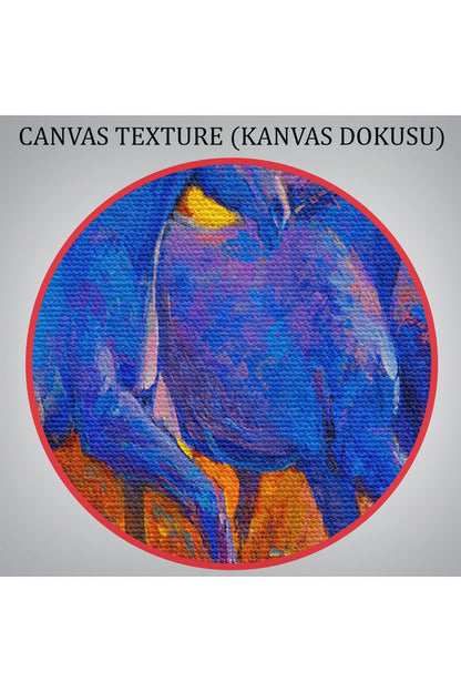 YB Koşan Atlar Dekoratif Kanvas Duvar Tablosu-3725