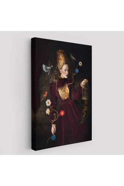 Svetlana Melik - Nubarova Kadının Hikayesi Kanvas Tablo -6417