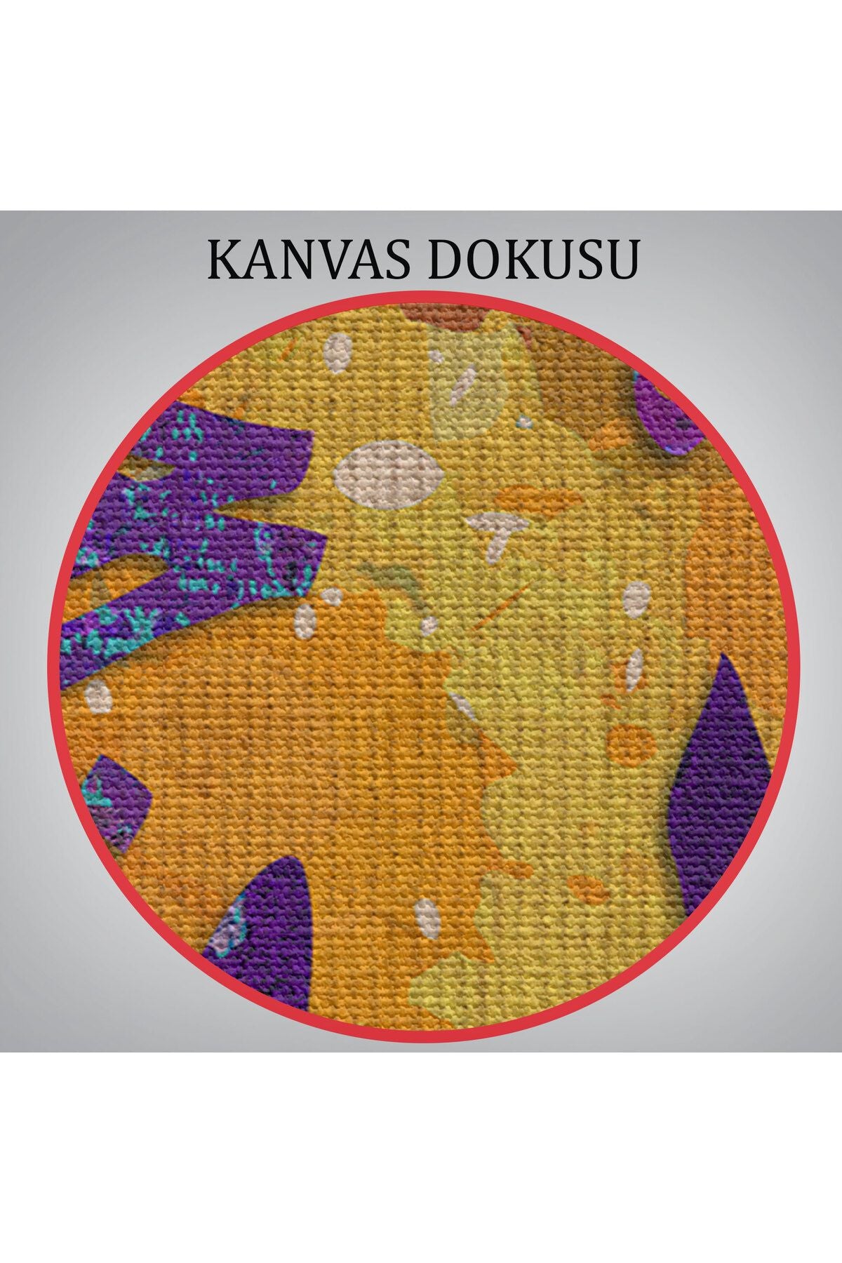 Saygı Duyulan Yüce Allah Yazılı Dekoratif Kanvas Tablo -3338