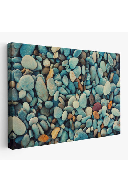 Deniz Taşı Dekoratif Kanvas Duvar Tablosu-3495