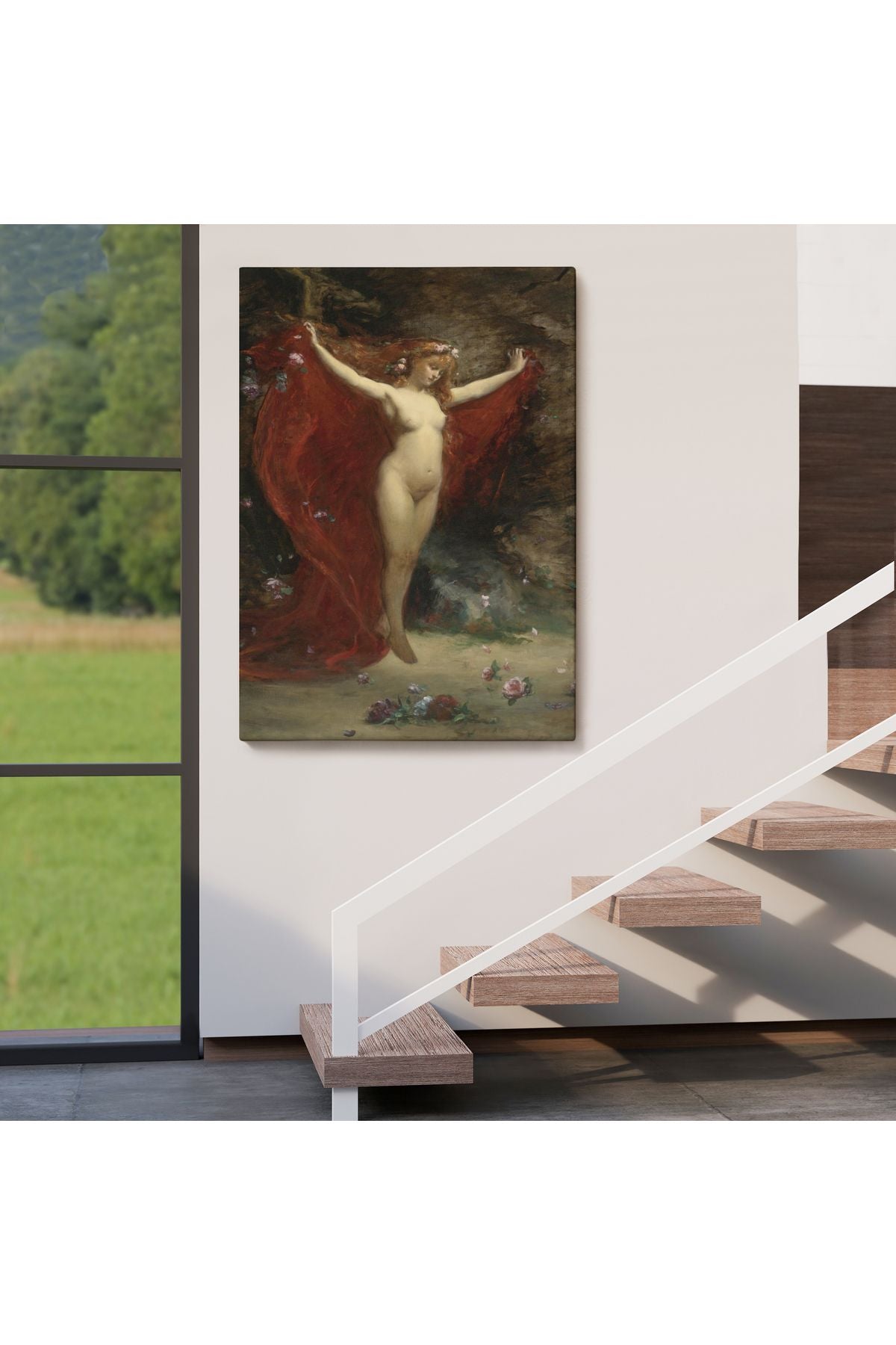 Carolus Duran Vizyon Dekoratif Duvar Tablosu-6314