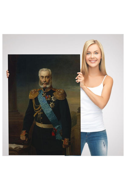 Kanvas, Duvar Tablosu, Dekoratif, Alexander Vladimirovich Rus İmparatorluk Generali 6359 EGKNV