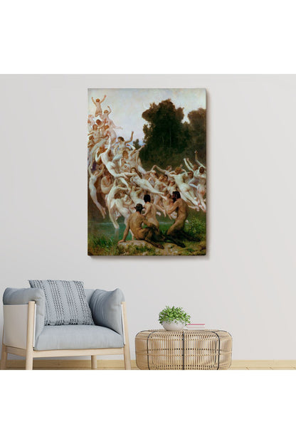 William-Adolphe Bouguereau Tarafından Çizilen Oreads Adlı Tablosu -6370