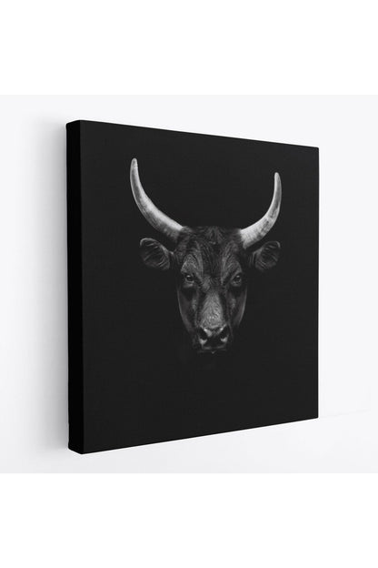 Boğa Dekoratif Kanvas Tablo-5809