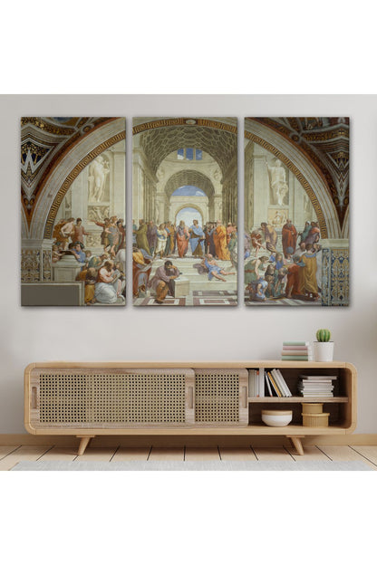 Atina Okulu Tablosu - Raffaello Sanzio-6642