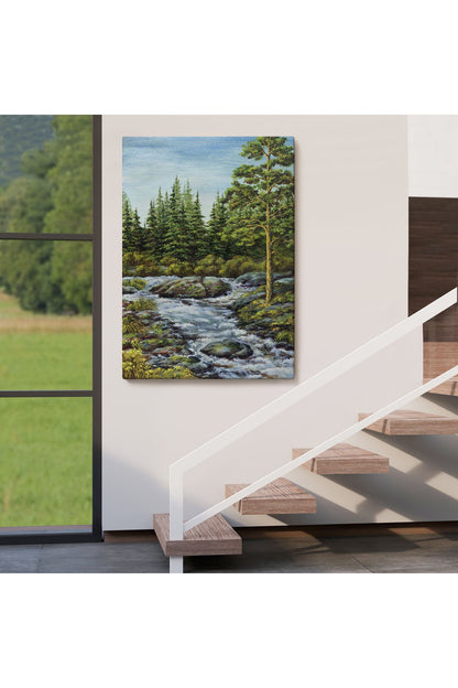 Ormandan Akan Akarsu Tablo-5973