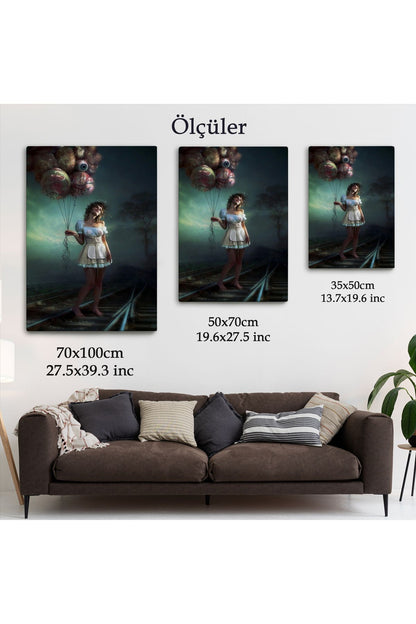 Süerreal Kadın Buhran Tablosu-6010