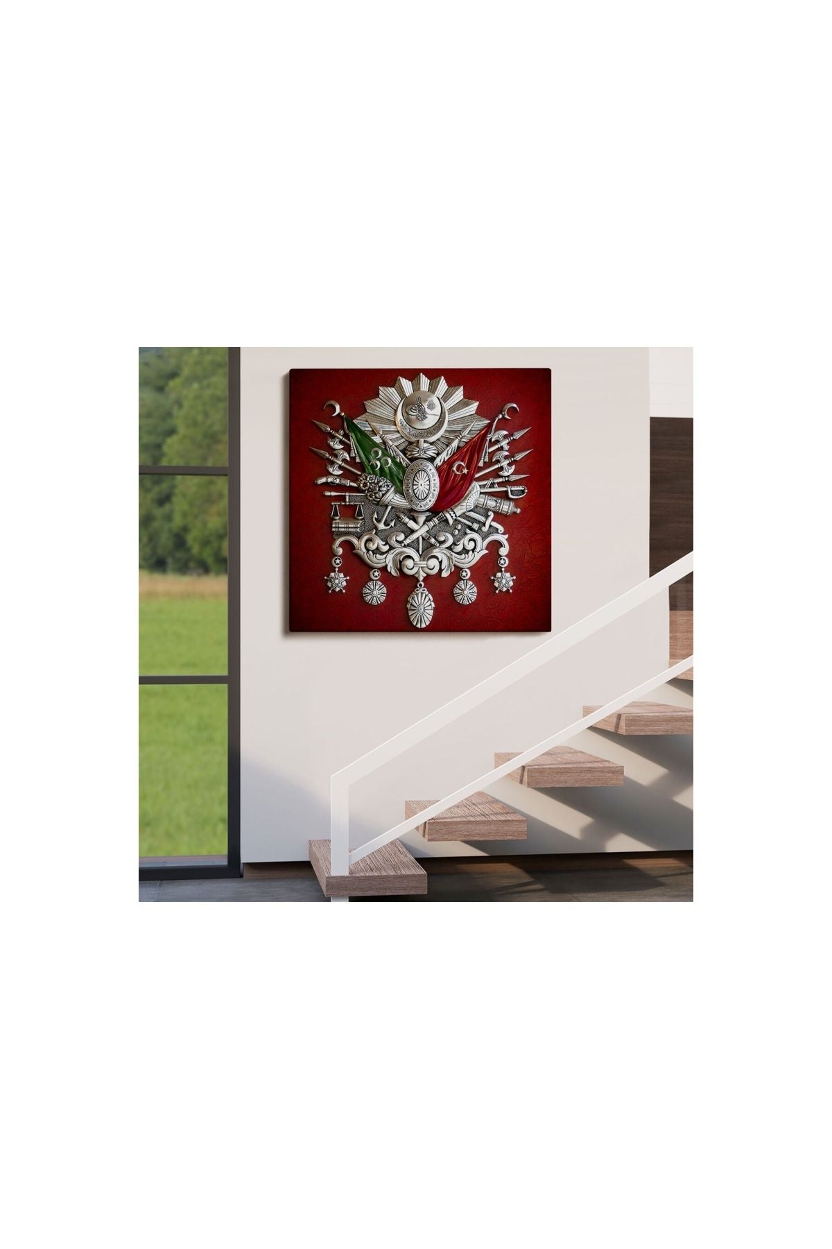 Osmanlı Tuğrası Kanvas Tablo-5885