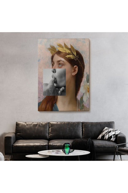 Özel Tasarım, Dekortif BaskıAntik Yunan Rönesans Komik Tablosu -6366