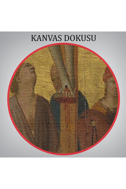 Fra Angelico Çarmıha Geriliş Tablosu, Çaucifixion Jesus Christ -6396