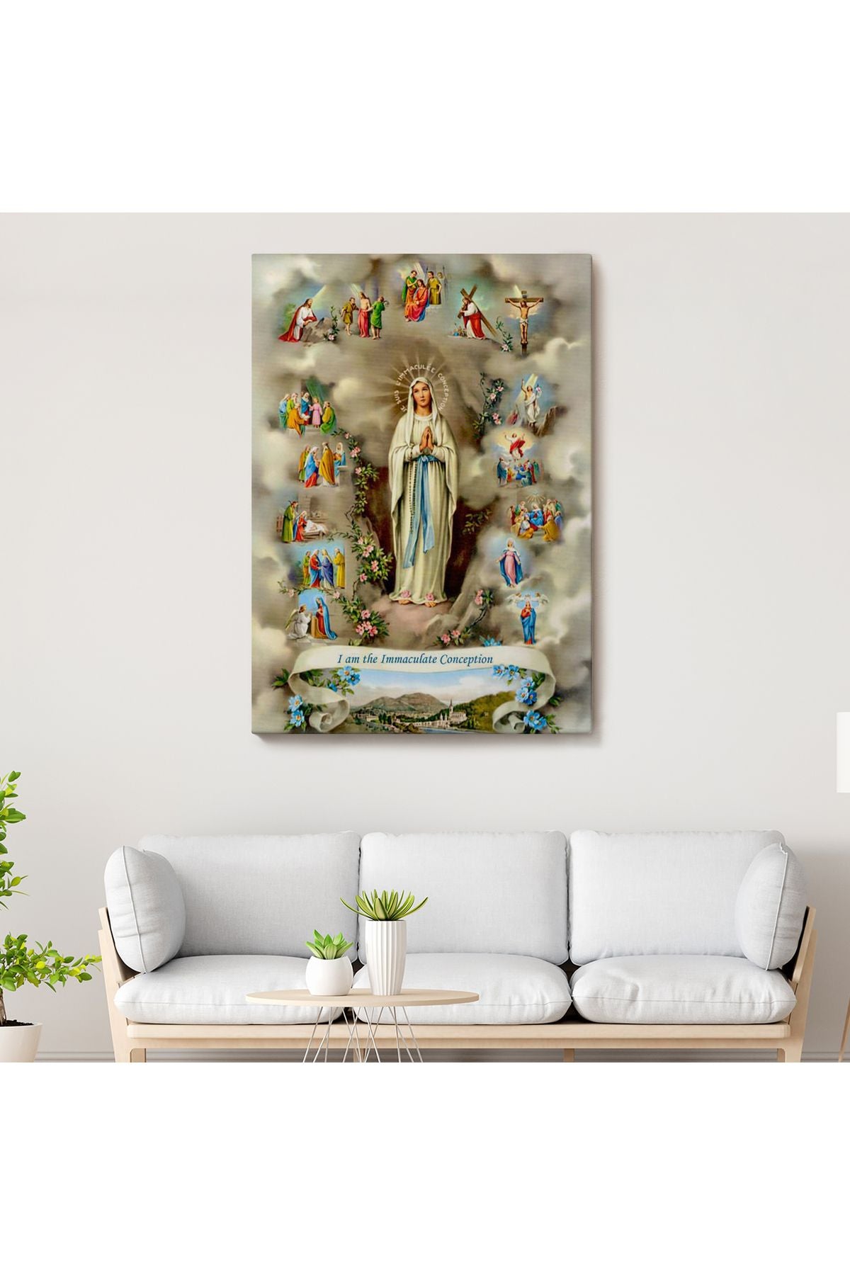 Hristiyan Doğum Duvar Tablosu-6125