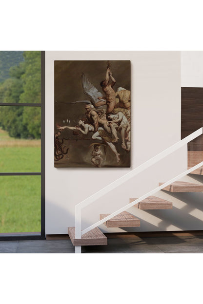 Roberto Ferri'in Kırık Zevkler I?simli Eseri Duvar Tablosu-6182