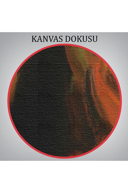 Flamenko Dansçısı Kadın Dekoratif Duvar Tablosu-6425