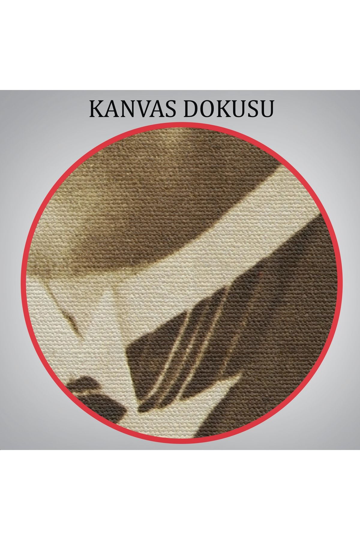 Atatürk Portre Tablosu Mustafa Kemal Atatürk Dikdörtgen Dekoratif Kanvas Tablo-CI-59