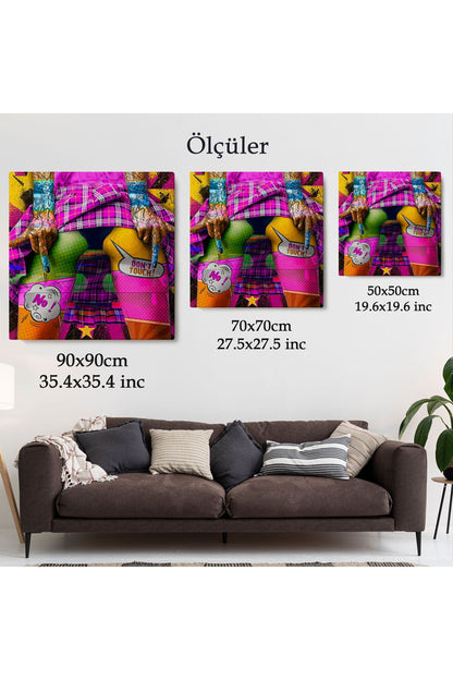 Don’t Touch Yazan Sexi Tablo Pop Art-5891