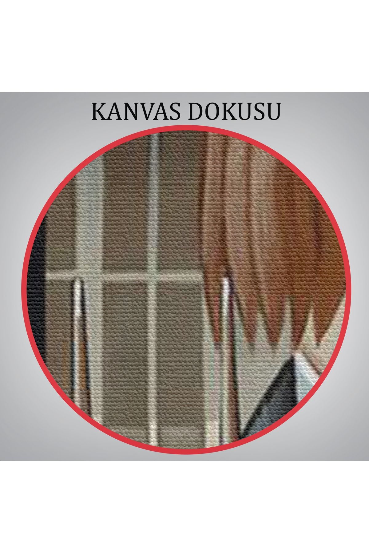 Amerikan Gotik Klasiği Köpekler Tablosu-6012