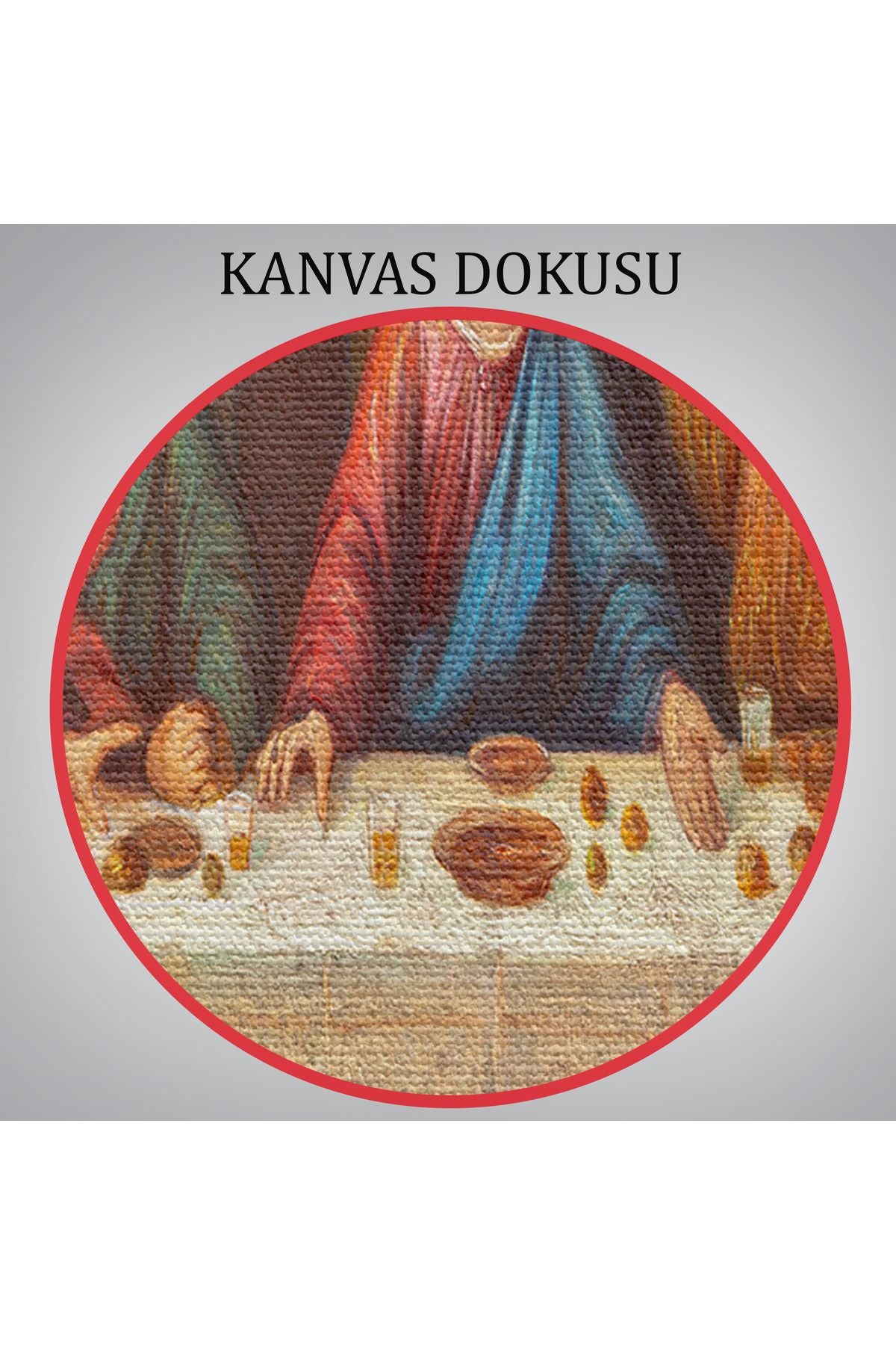 Da Vinci'nin Son Akşam Yemeği Kanvas Tablo-5183