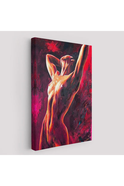 Çıplak Sexi Kadın Dekoratif Duvar Tablosu-6140