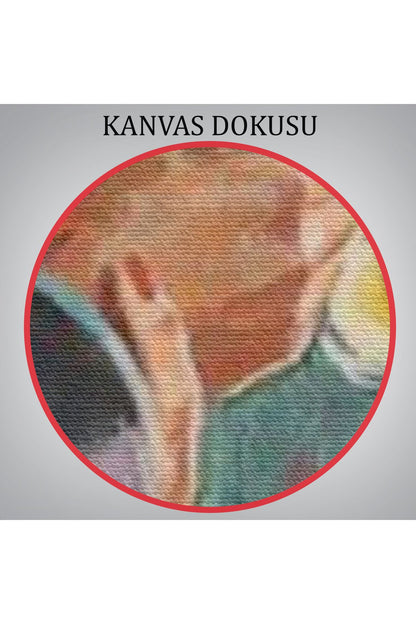 Luther Gordon tarafından yazılan "Özgür ve Kolay" Kanvas Tablosu-5255