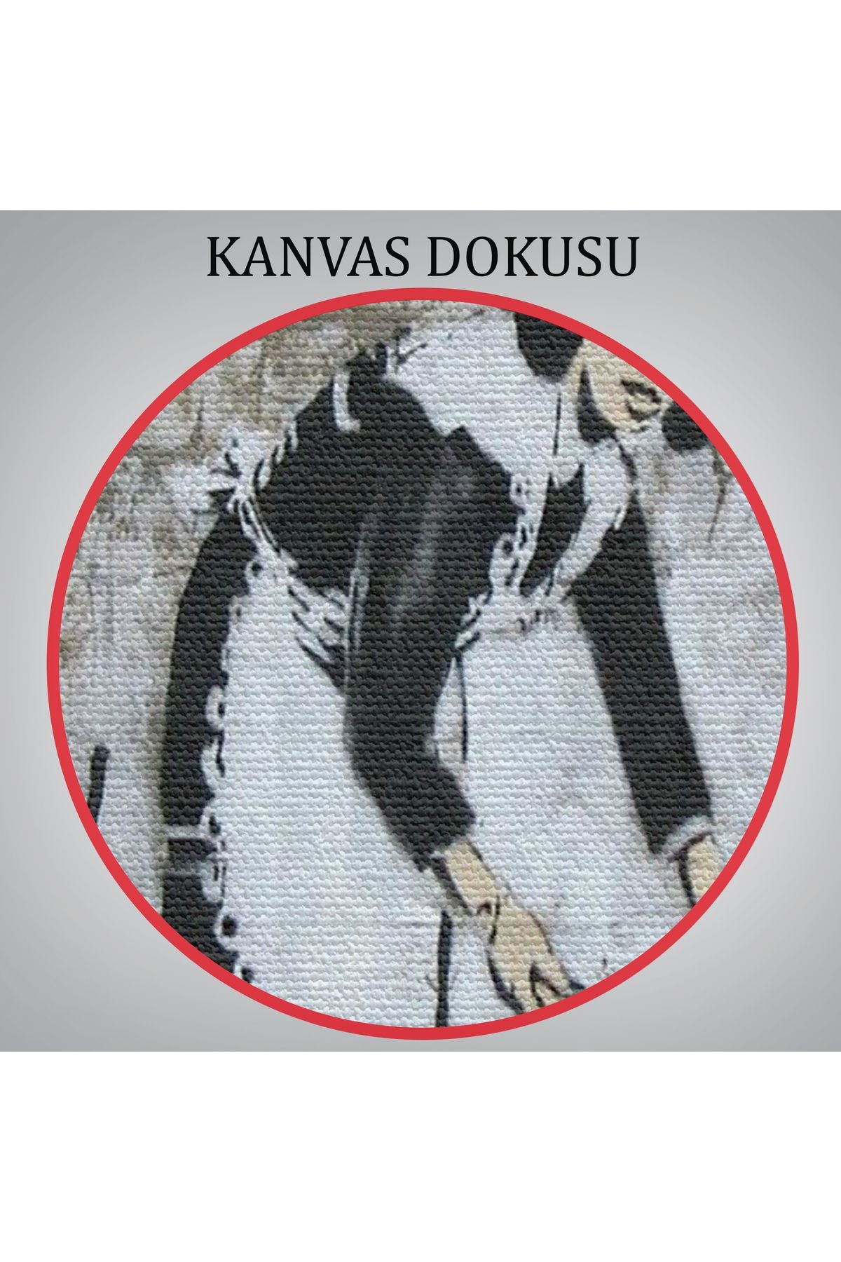 Banksy'nin Londra Sokaklarını Süpüren Temizlikçi Kadın Kanvas Tablosu-5004