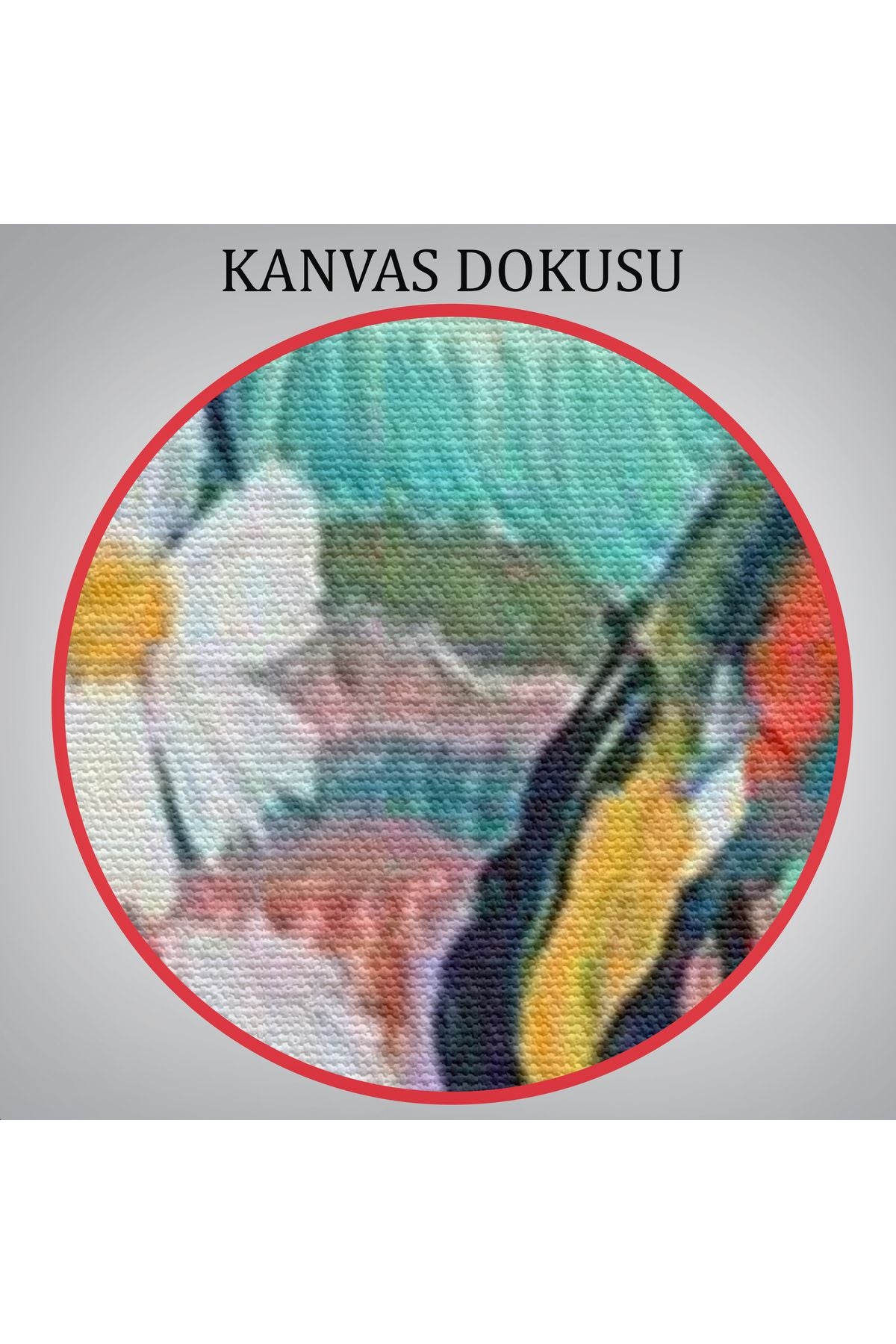 Çiçekler İçindeki Sanatsal Baykuş Tablosu-6208