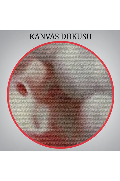 Modern Gerçeküstü Kadın Sanatı Kanvas Tablo, Pop Art KanvasTablo Sanatı-5212