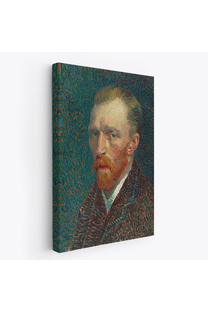 Vincent Van Gogh'un Portresi 1887 Kanvas Tablo-5114