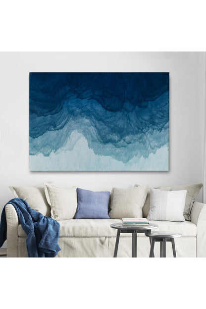 Dinlendirici Okyanus Renkleri Modern Kanvas Tablo-5053