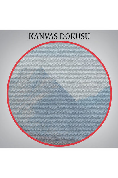 Leopar Dekoratif Kanvas Tablo -1127