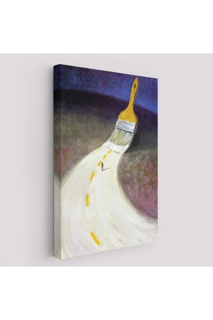 YB HG Kendi Yolunu Çiz Duvar Tablosu-6071