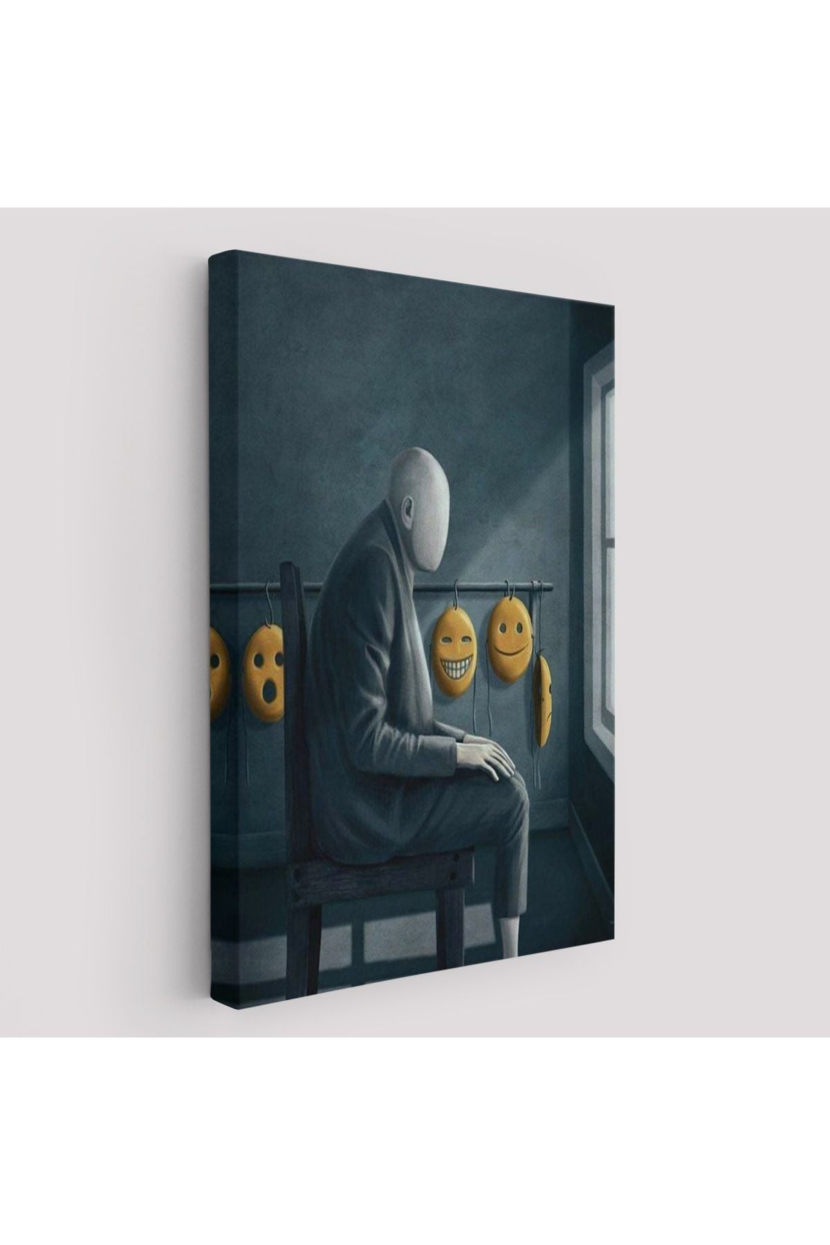 Gerçeküstü Psikolojik Trans Kanvas Tablo-5299