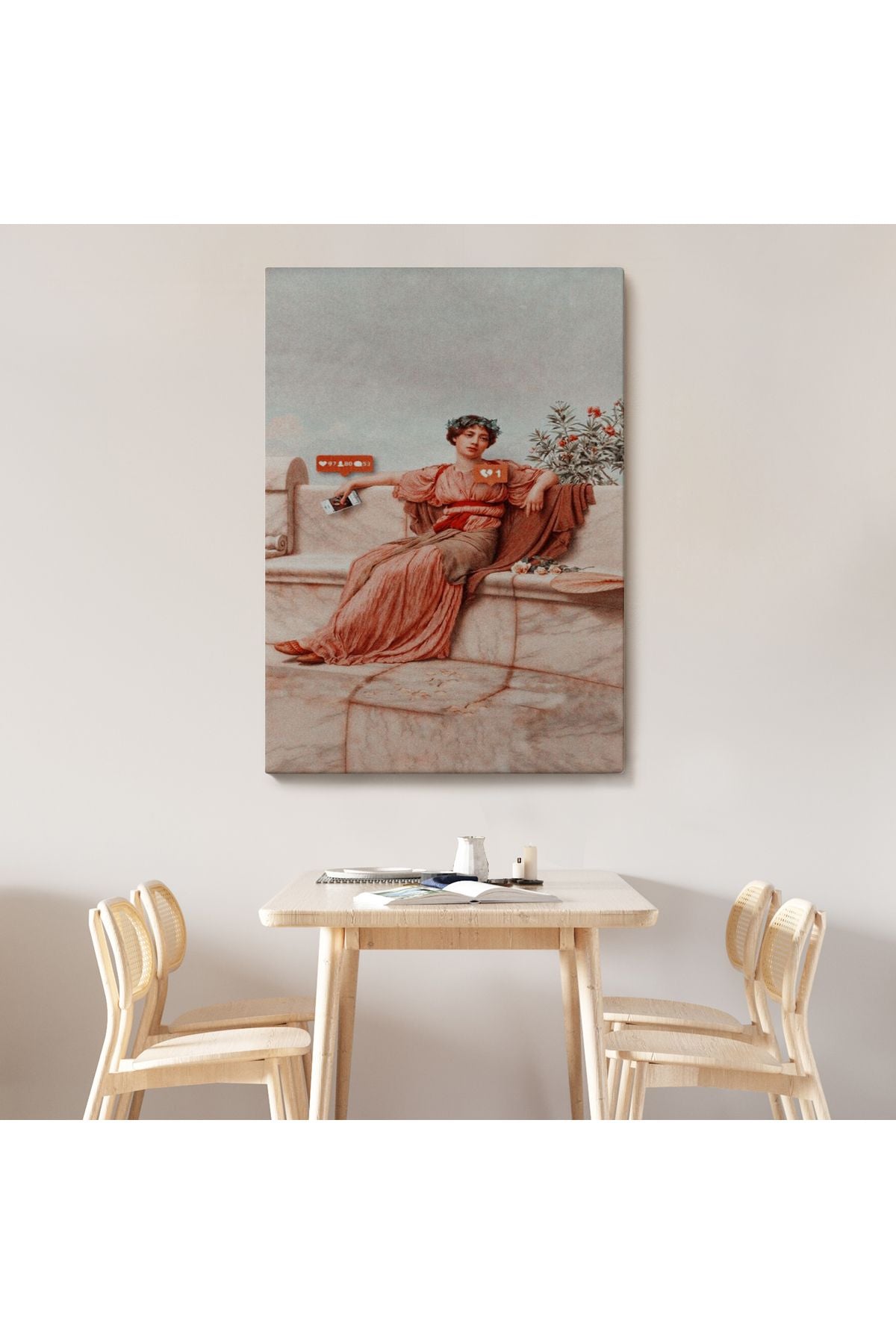 Günümüz İlişkileri Duvar Tablosu-6024