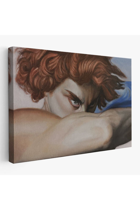 Düşmüş Meleğin Gözyaşları Tablosu, Alexandre Cabanel Fallen Angel's Eyes Tablosu-5384