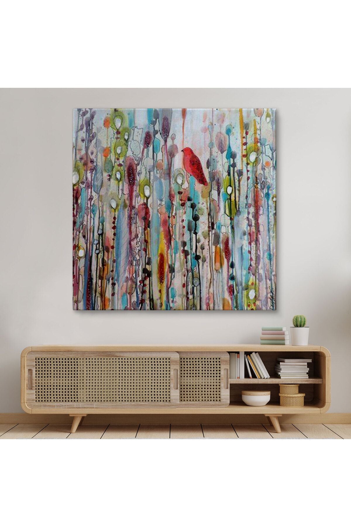 Suluboya Dijital Baskı Kanvas Tablo-5872