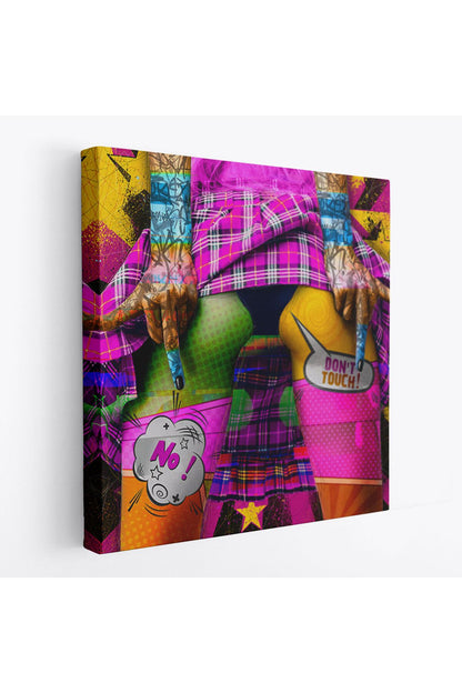 Don’t Touch Yazan Sexi Tablo Pop Art-5891